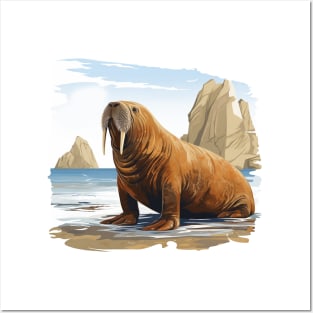 Walrus Posters and Art